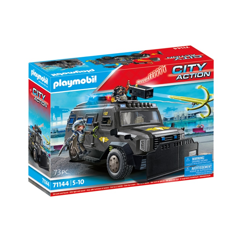 PLAYMOBIL TACTICAL UNIT ALL TERRAIN VEHICLE