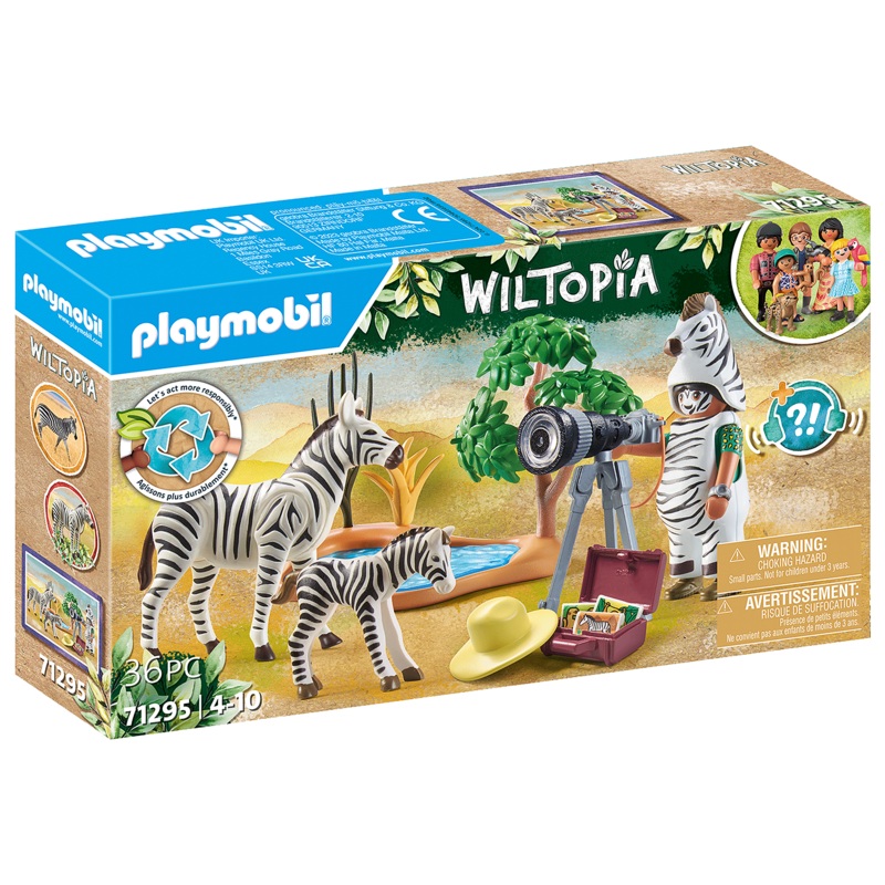 PLAYMOBIL WILTOPIA ANIMAL PHOTOGRAPHER