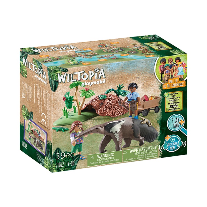 PLAYMOBIL WILTOPIA ANTEATER CARE