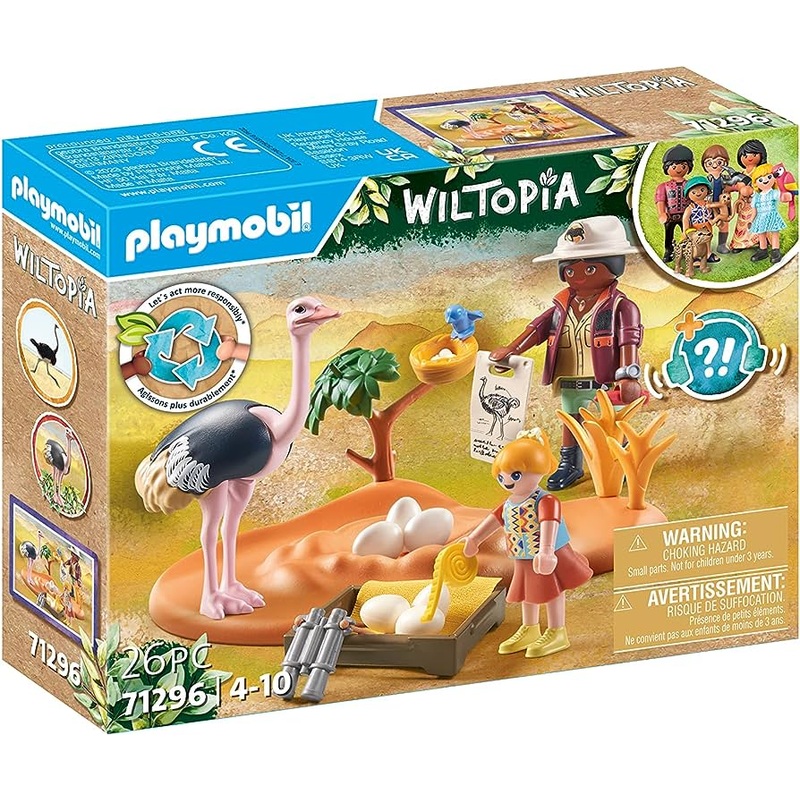 PLAYMOBIL WILTOPIA OSTRICH KEEPERS