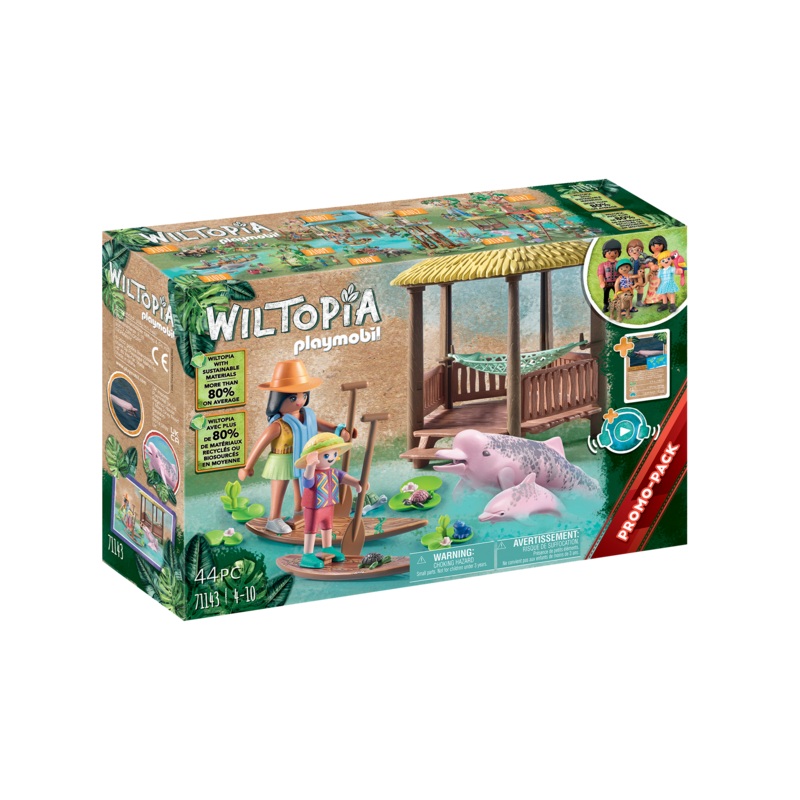 PLAYMOBIL WILTOPIA PADDLING TOUR WITH RIVER DOLPHINS