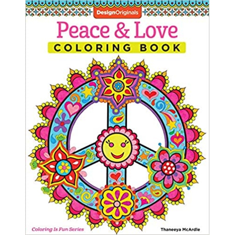 PEACE & LOVE COLORING BOOK