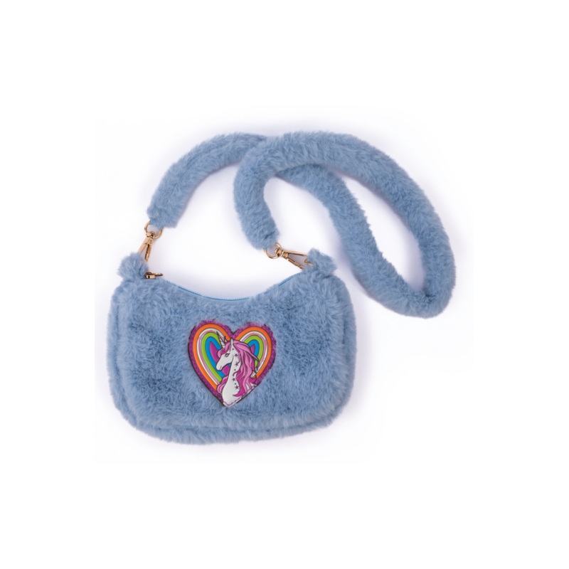 PERIWINKLE RAINBOW PURSE