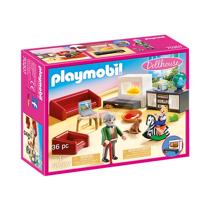 PLATYMOBIL COMFORTABLE LIVING ROOM