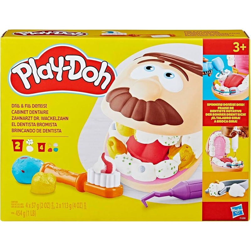 PLAY DOH GOLD FILLIN & DRILLIN SET