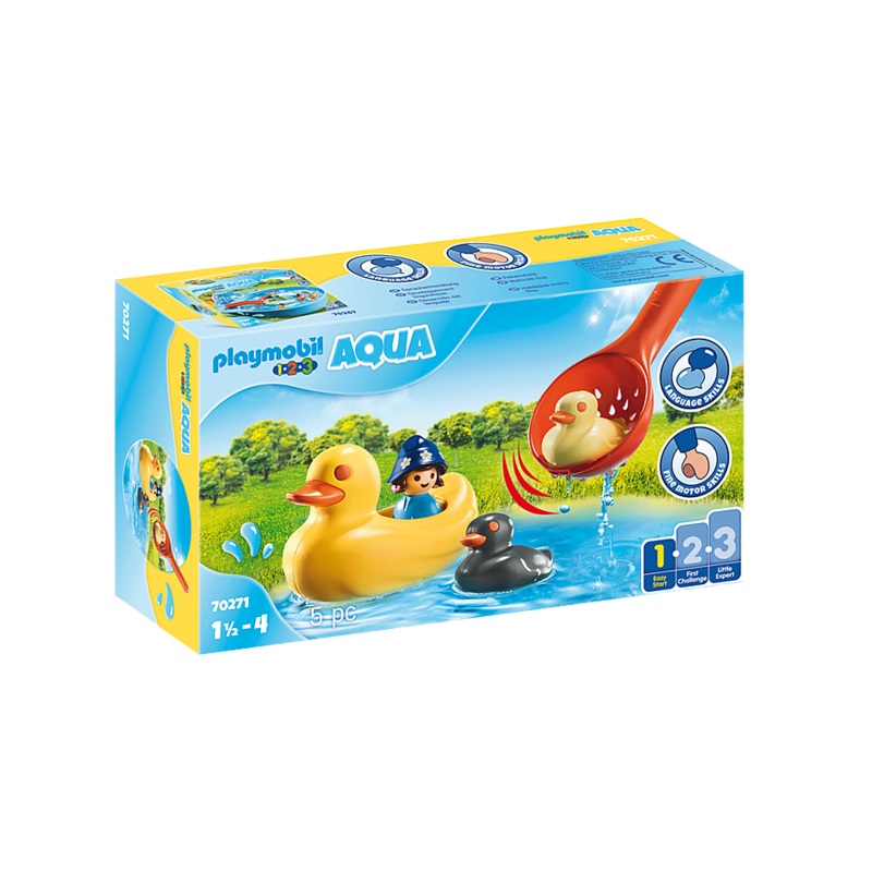 PLAYMOBIL 1.2.3. AQUA DUCK FAMILY