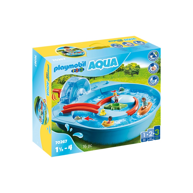 PLAYMOBIL 1.2.3. AQUA SPLISH SPLASH PARK
