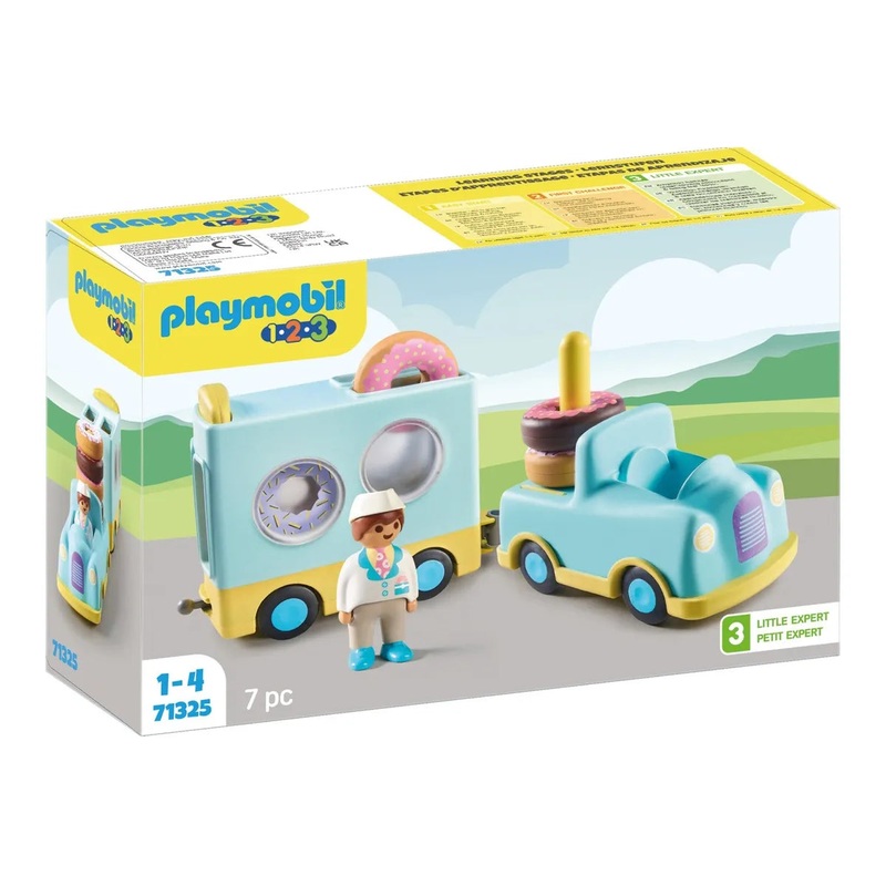 PLAYMOBIL 1.2.3. CRAZY DONUT TRUCK