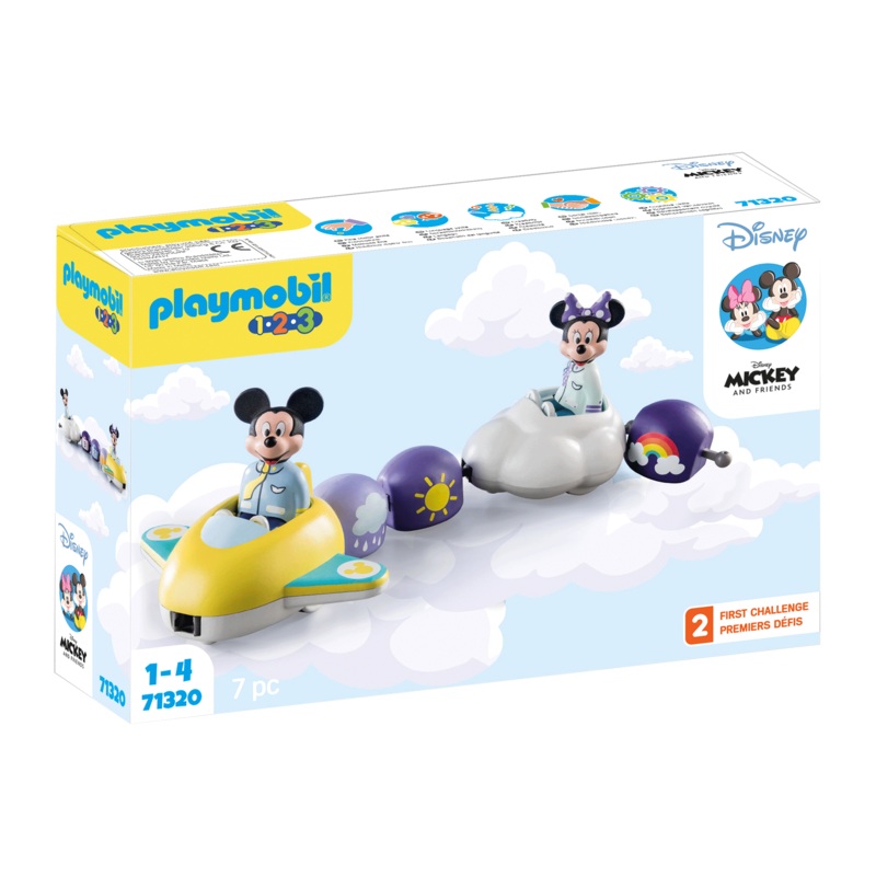 PLAYMOBIL 1.2.3. MICKEY & MINNY'S CLOUD RIDE