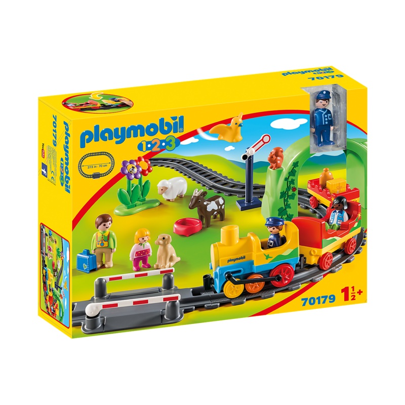 PLAYMOBIL 1.2.3. MY FIRST TRAIN SET