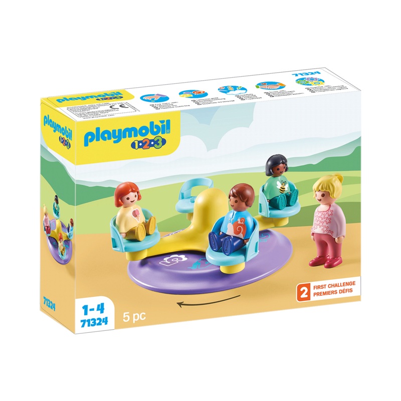 PLAYMOBIL 1.2.3. NUMBER MERRY-GO-ROUND