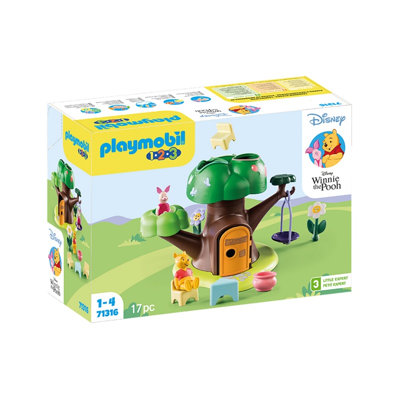 PLAYMOBIL 1.2.3. WINNIE'S & PIGLET'S TREEHOUSE