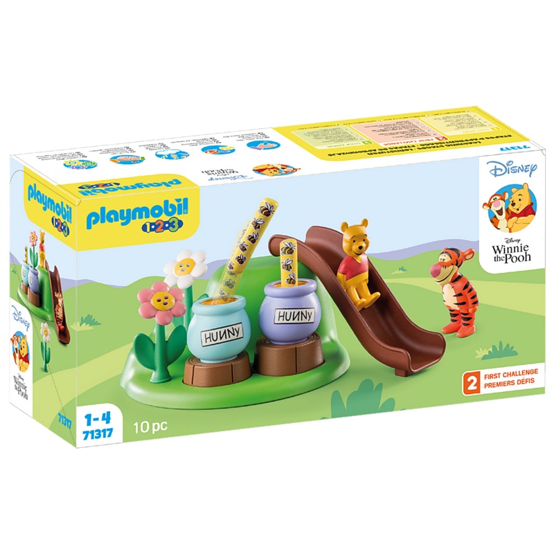 PLAYMOBIL 1.2.3. WINNIE'S & TIGGER'S BEE GARDEN