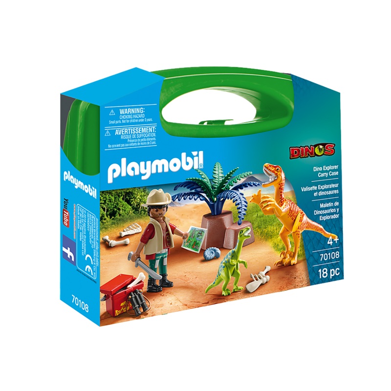 PLAYMOBIL CARRY CASE DINO EXPLORER