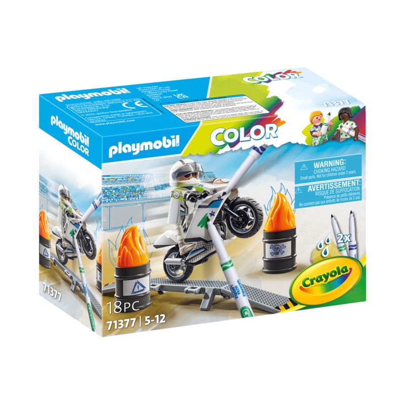 PLAYMOBIL COLOR: MOTORBIKE