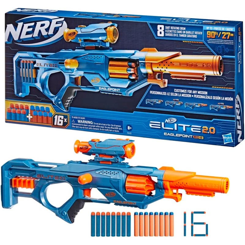 NERF ELITE 2.0 EAGLEPOINT RD-8