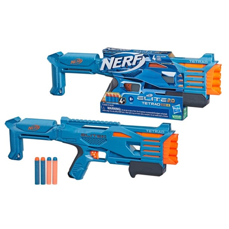 NERF ELITE 2.0 TETRAD QS-4