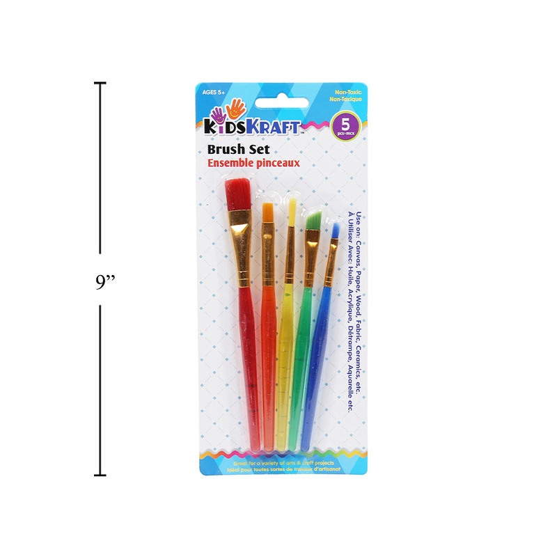 PAINT BRUSHES 5 PC
