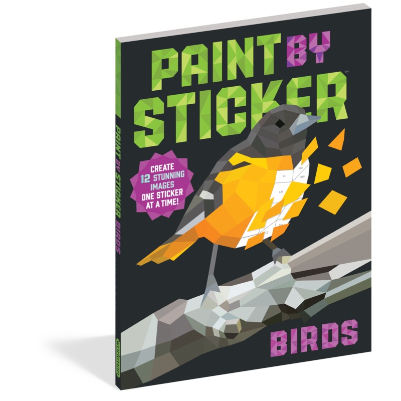 PAINT BY STICKER- BIRDS