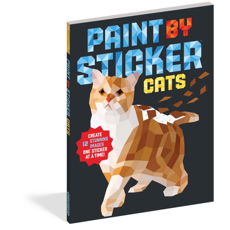PAINT BY STICKER- CATS
