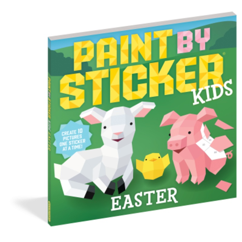 PAINT BY STICKER KIDS EASTER