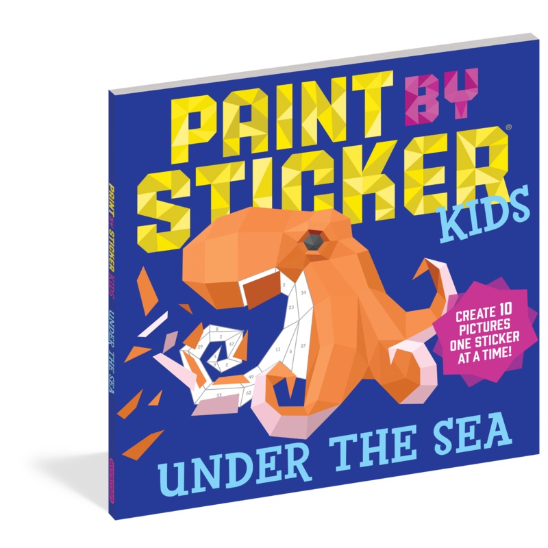 PAINT BY STICKER KIDS- UNDER THE SEA