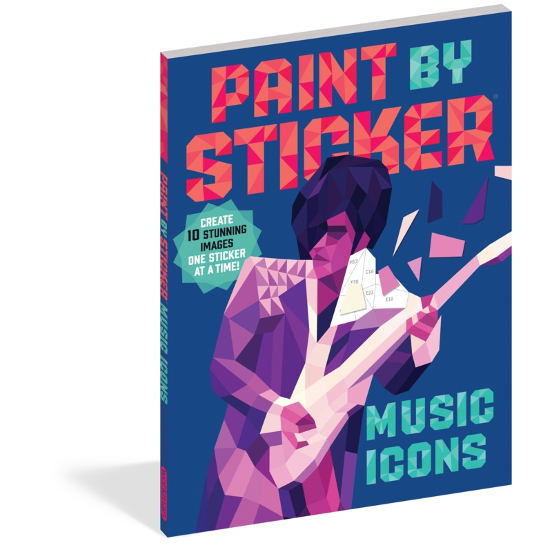 PAINT BY STICKER- MUSIC ICONS