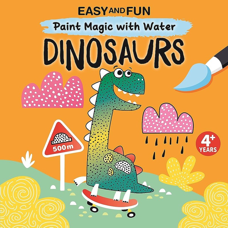 PAINT WITH WATER DINOSAURS
