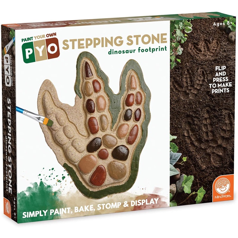 PAINT YOUR OWN STEPPING STONE: DINOSAUR