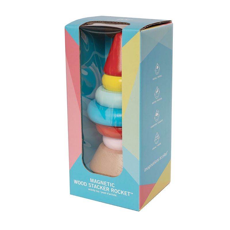 MAGNETIC WOOD STACKER ROCKET