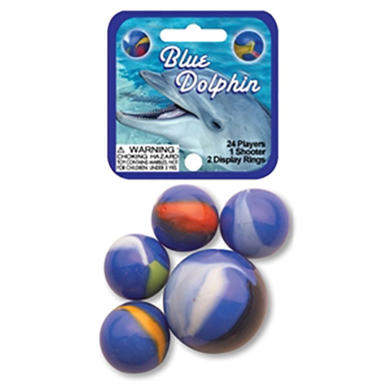 MARBLES BLUE DOLPHIN