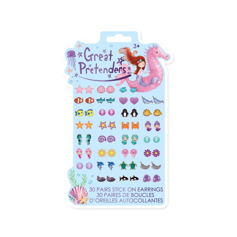 MERMAID STICKER EARRINGS
