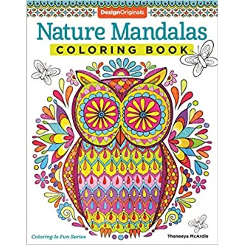 NATURE MANDALAS COLOURING BOOK