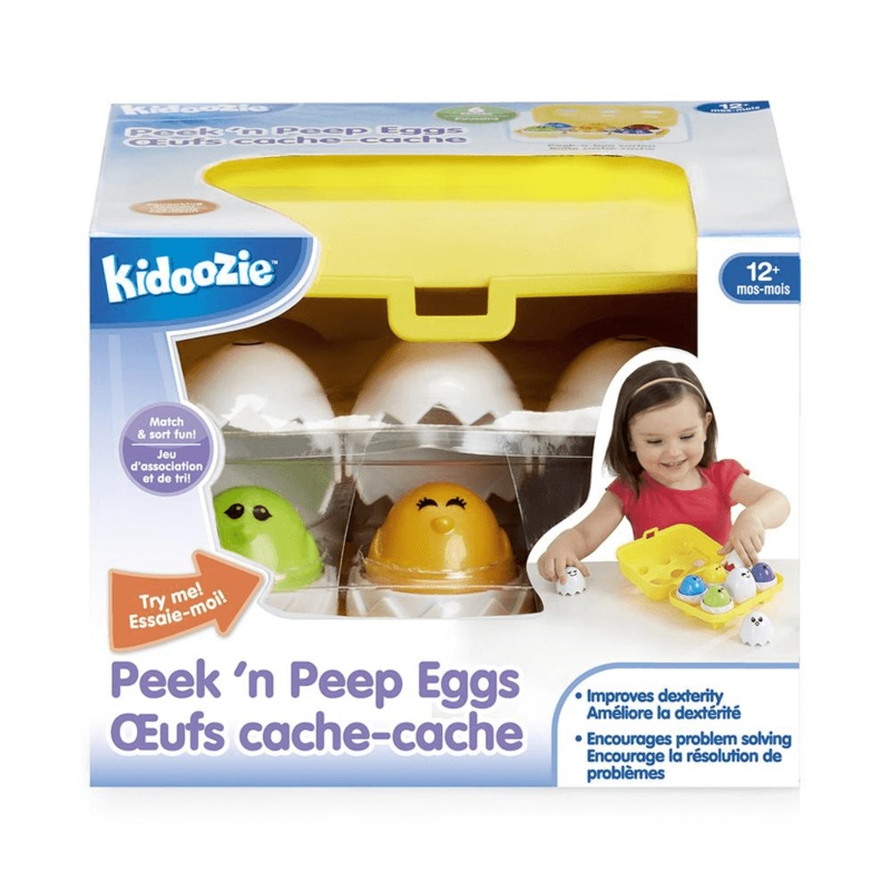 KIDOOZIE PEEK 'N PEEP EGGS