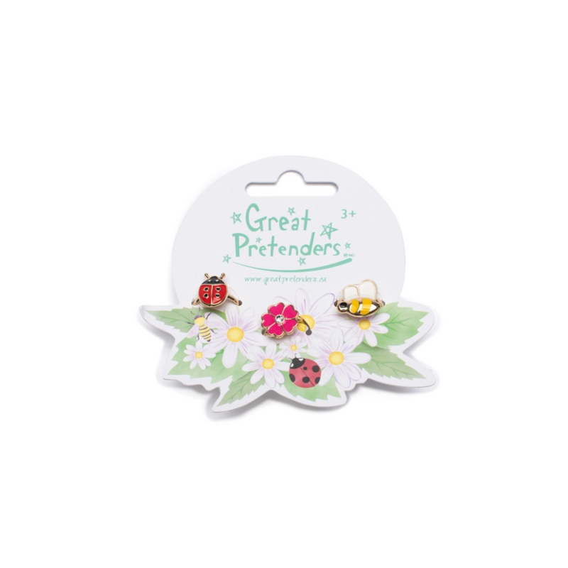 LADYBUG RING SET