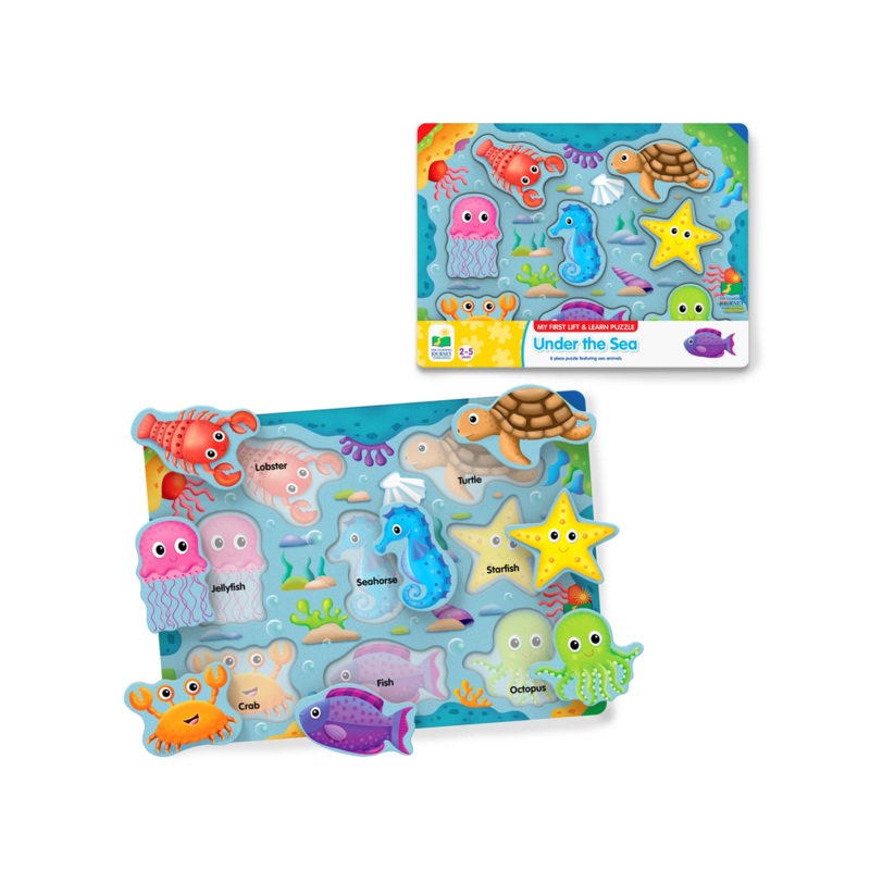 LIFT & LEARN PUZZLE UNDER THE SEA