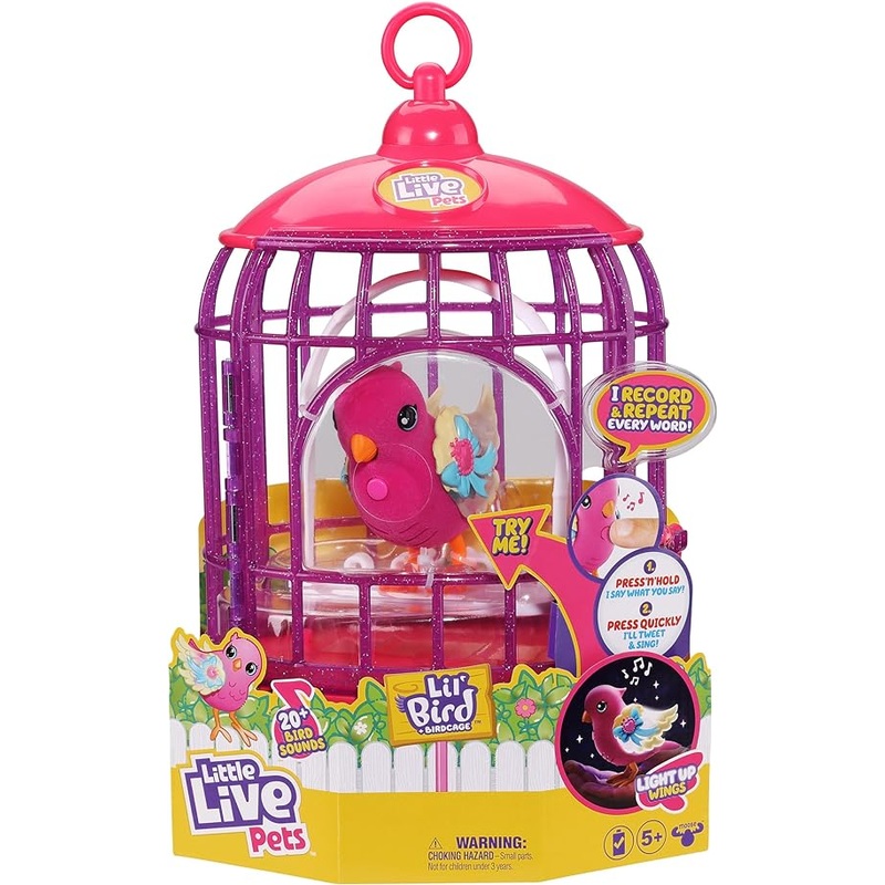 LITTLE LIVE PETS LIL'BIRD & CAGE