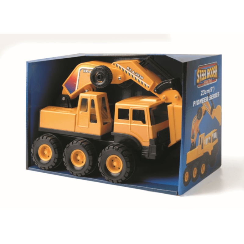 9" METAL BACKHOE TRUCK