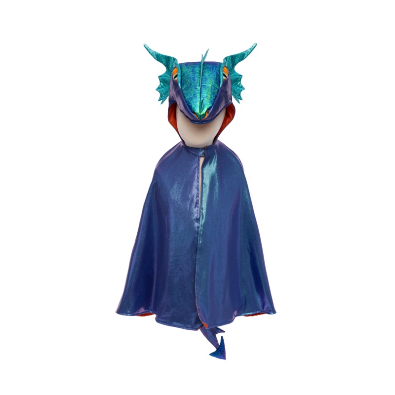 AZURE METALLIC DRAGON CAPE 5-6