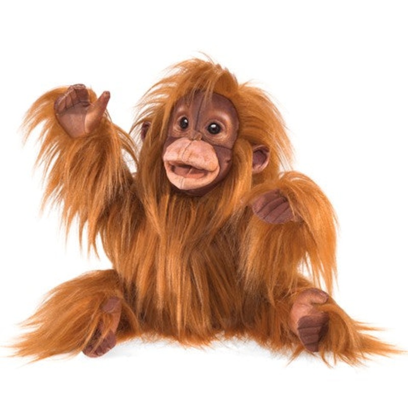 BABY ORANGUTAN PUPPET