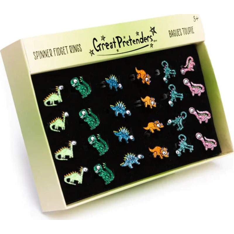 Dinosaur Spinner Fidget Rings