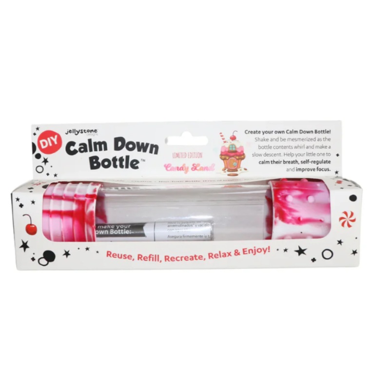 DIY Calm Down Bottle Candyland