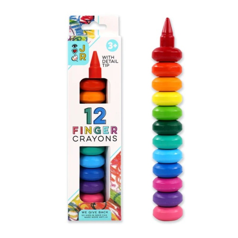 Crayons Jr 12 Finger Crayons