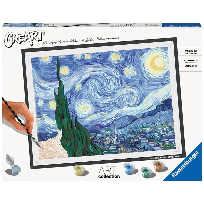CreArt Painting by Numbers Van Gogh Starry Night