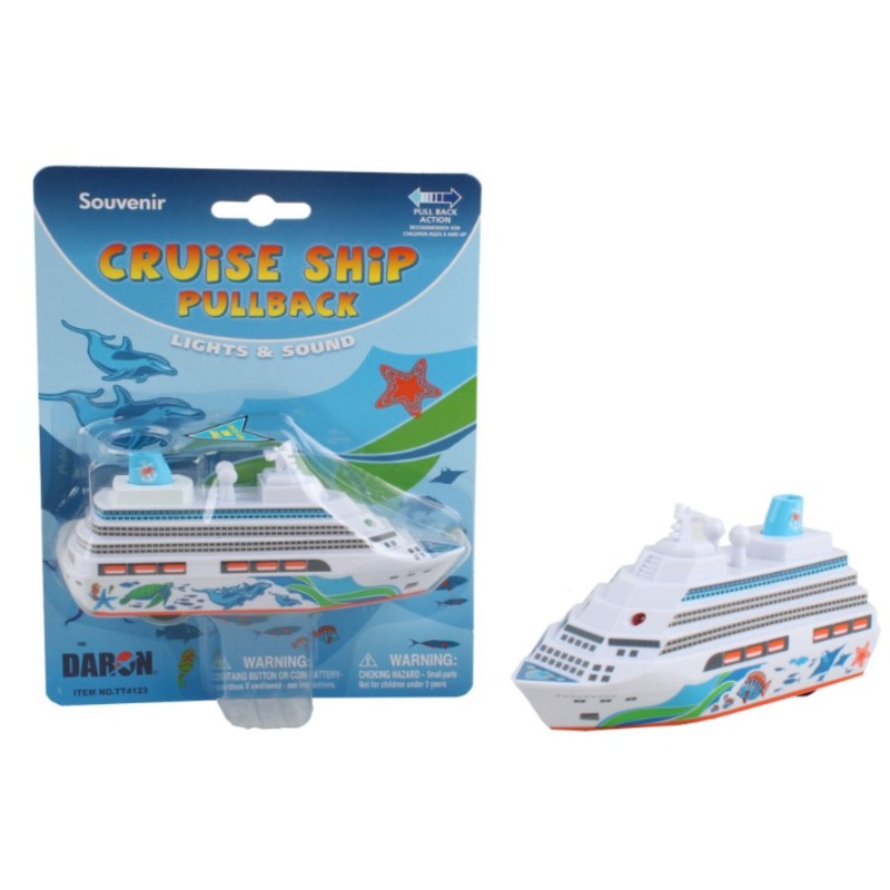 Cruise Ship Pullback w/ Lights and Sounds
