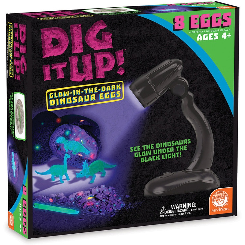 Dig It Up! Glow-in-the-Dark Dinosaur Eggs