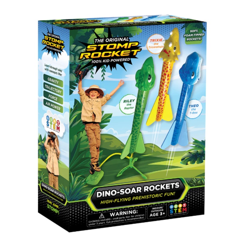 Dino-soar Stomp Rocket