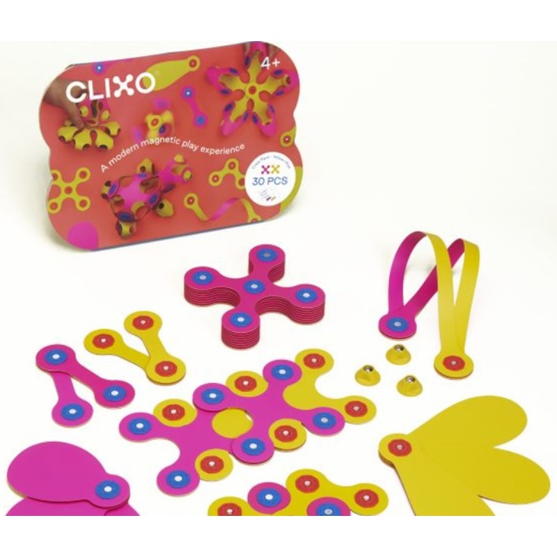 Clixo Yellow and Pink Crew Pack