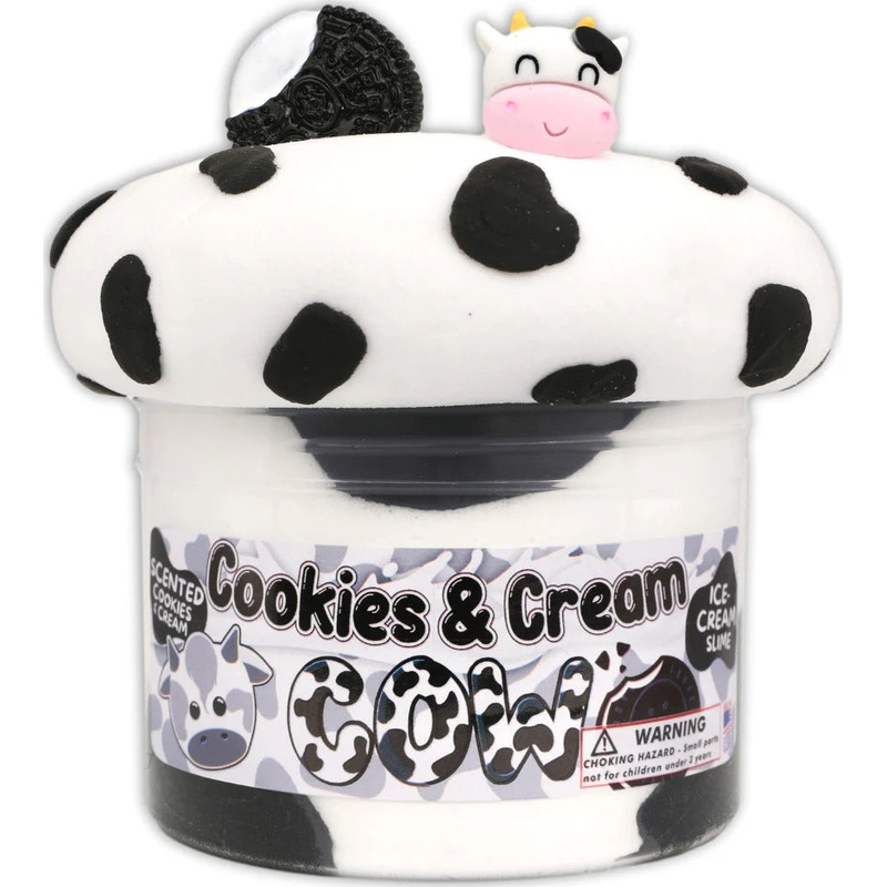 Cookies And Cream Cow Dope Slime