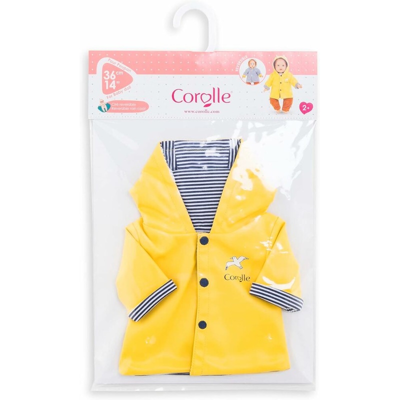 Corolle Reversible 14" Raincoat